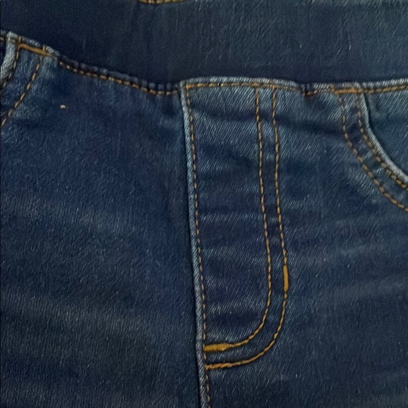 Jumping Beans Kids Stretchy Bell Bottom Blue Jeans - Picture 3 of 6